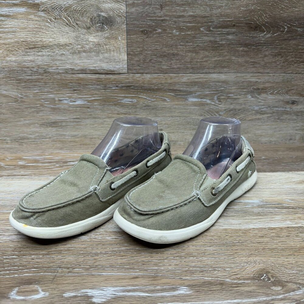 Margaritaville Castaway Boat Tan Slip On Shoe Women's Size 8